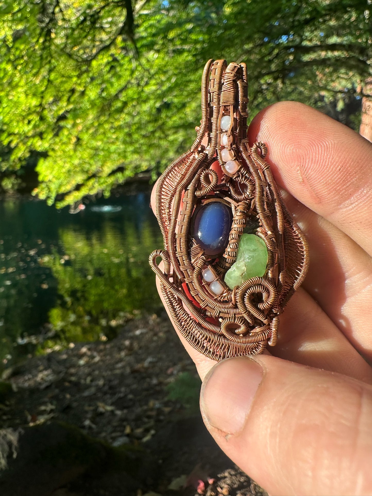 Copper Pendant Creation #4