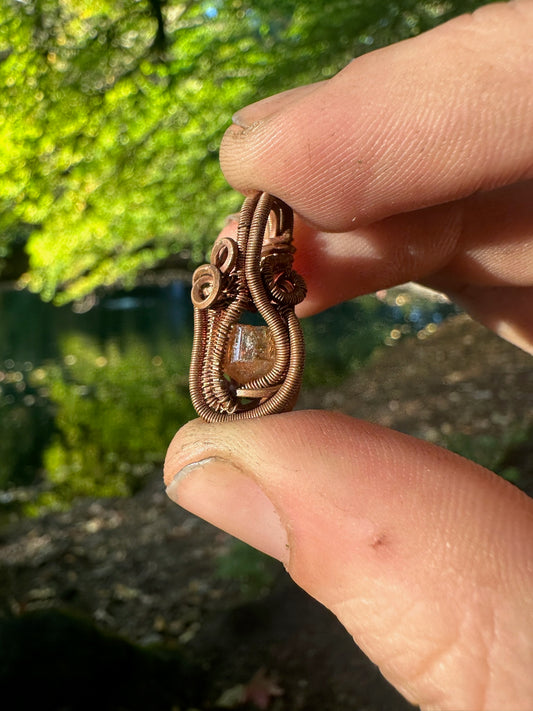 Small Copper Pendant #3