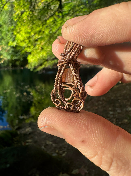 Small Copper Pendant #4